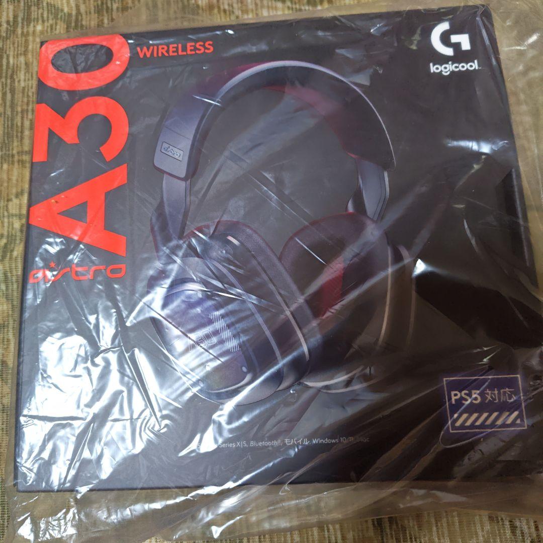 ロジクール　ワイヤレスヘッドセット　ASTRO A30 A30PSBL ネイビー