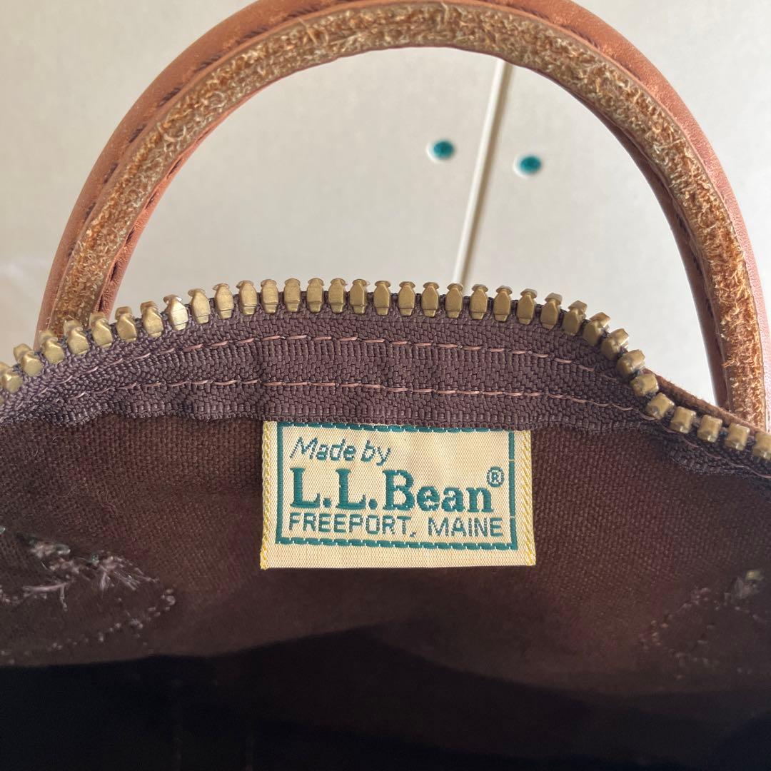 1980年代ビンテージ エルエルビーン レザーハンドル ボストンバッグ