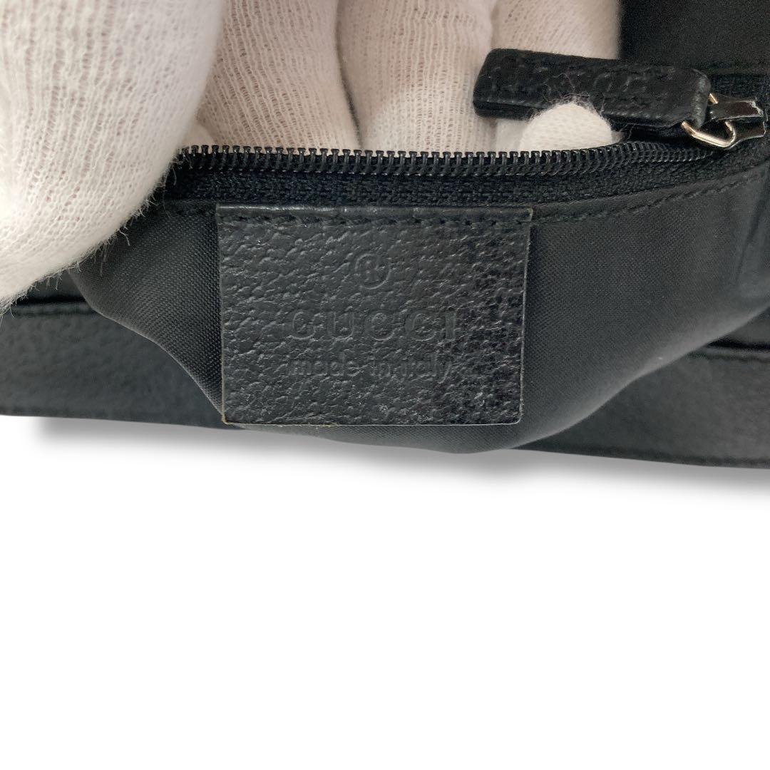 グッチ ハンドバッグ ワンショルダー ジャッキー ブラック レザー