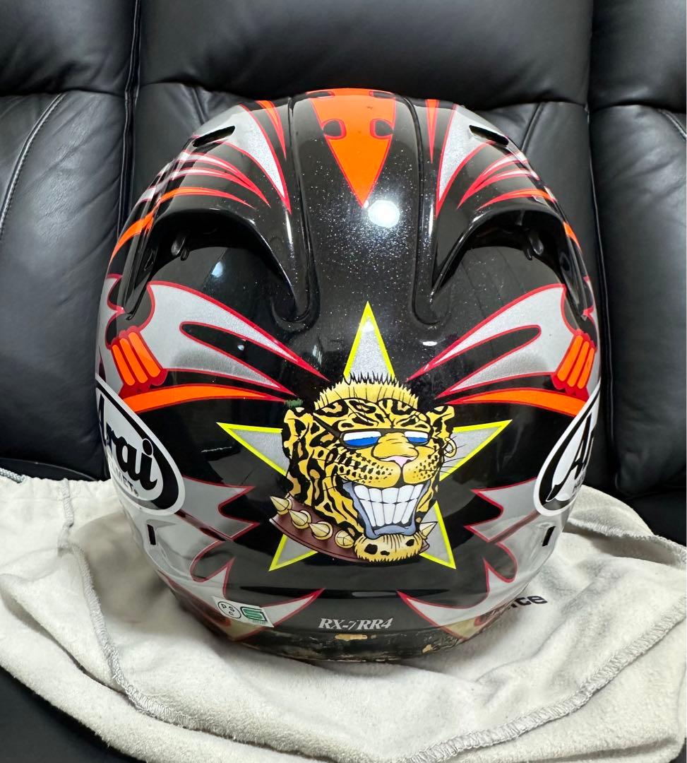 Arai RX-7 RR4 ヘルメット Mサイズ（内装Lフィット・中古）
