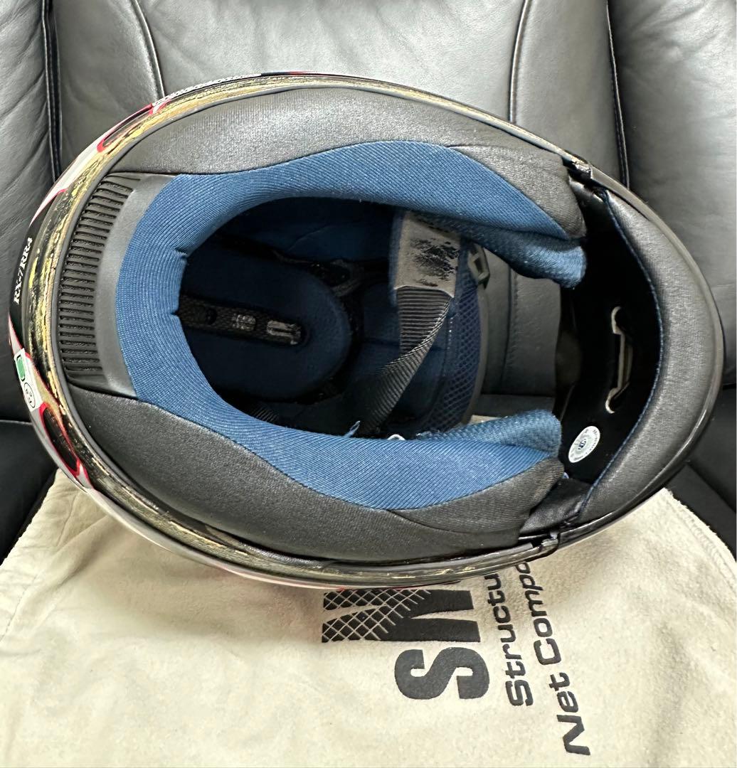 Arai RX-7 RR4 ヘルメット Mサイズ（内装Lフィット・中古）