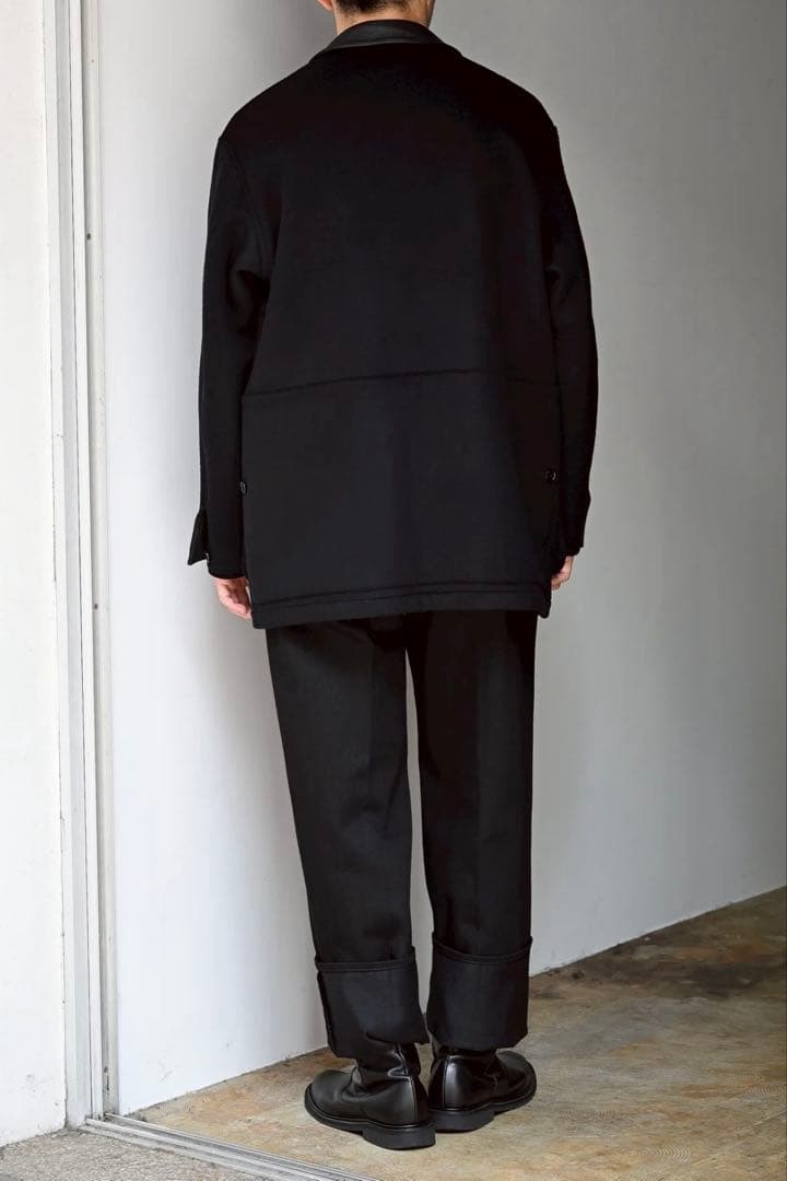 ジャケット・アウター BISOWN LAMBSWOOL HUNTING COAT