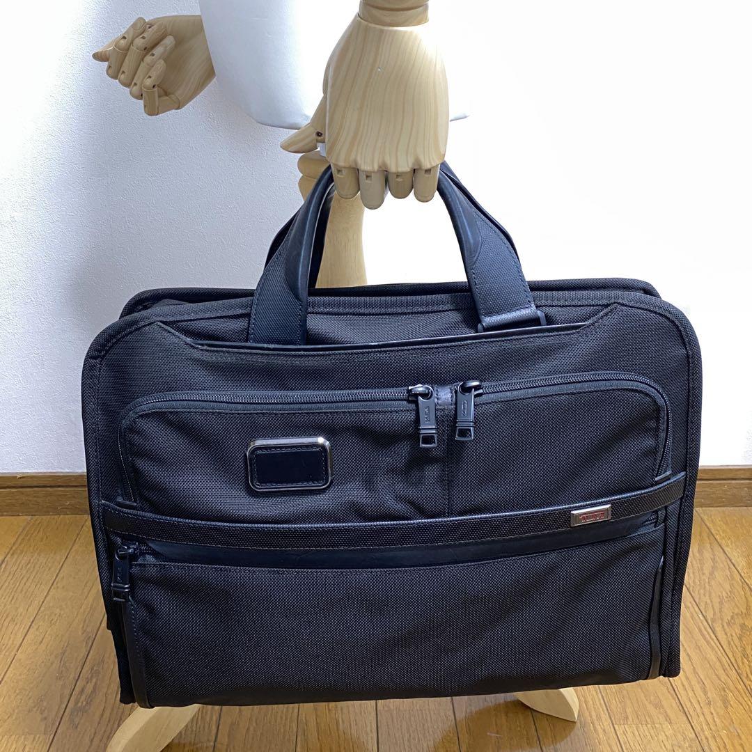 【値下げ】⑪✨TUMI ✨トゥミ ビジネスバッグ アルファ3 ブラック ポーチ付