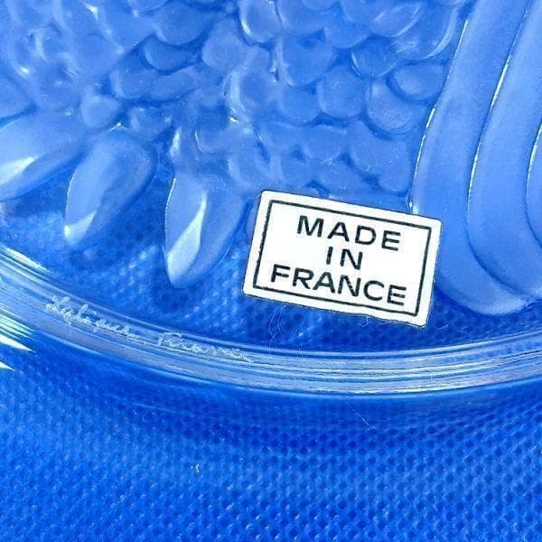 ラリック イーグル 鷲 イヤープレート クリスタルガラス 飾り皿 アンティーク