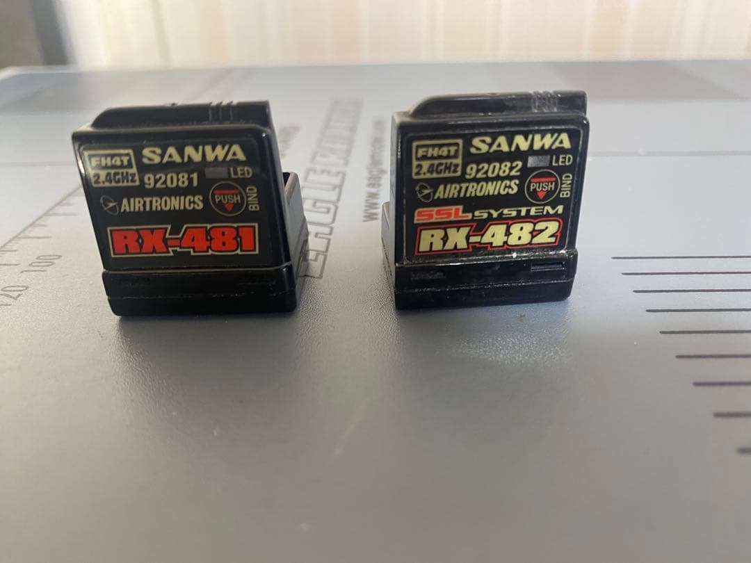 サンワ受信機RX482 RX481セット