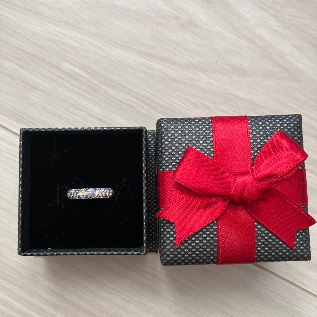 さくらんぼさま専用【ポンテヴェキオ】ピッコリーニ　K18 WG 9号サイズ