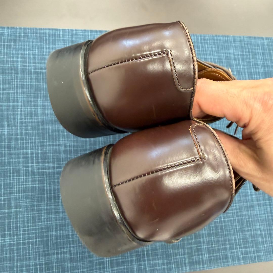 美品 リーガル 315R ストレートチップ 25.5 ブラウン