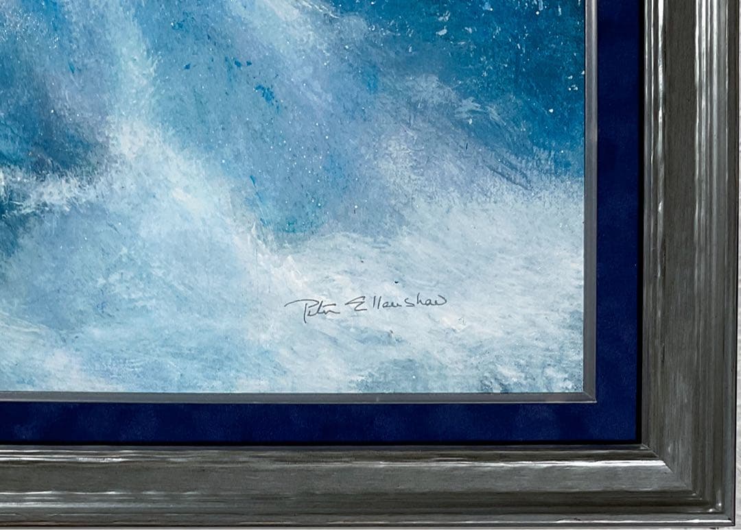 ピーター・エレンショー直筆サイン入り　ファンタジアミッキー版画　証明書付