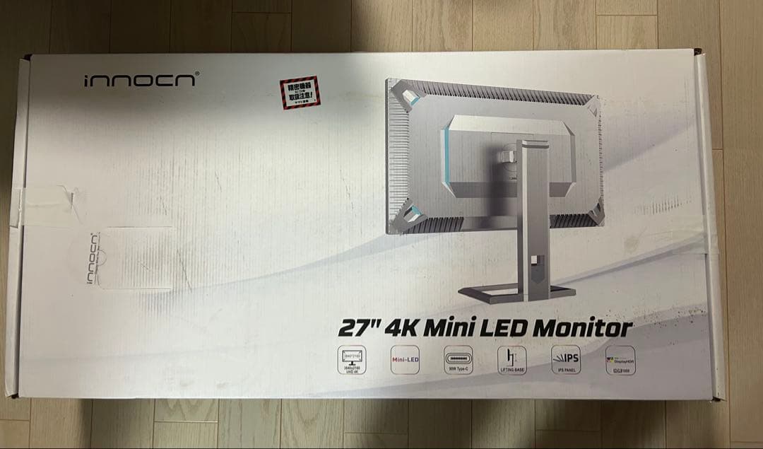 innocn 27M2V 4k MiniLED モニター