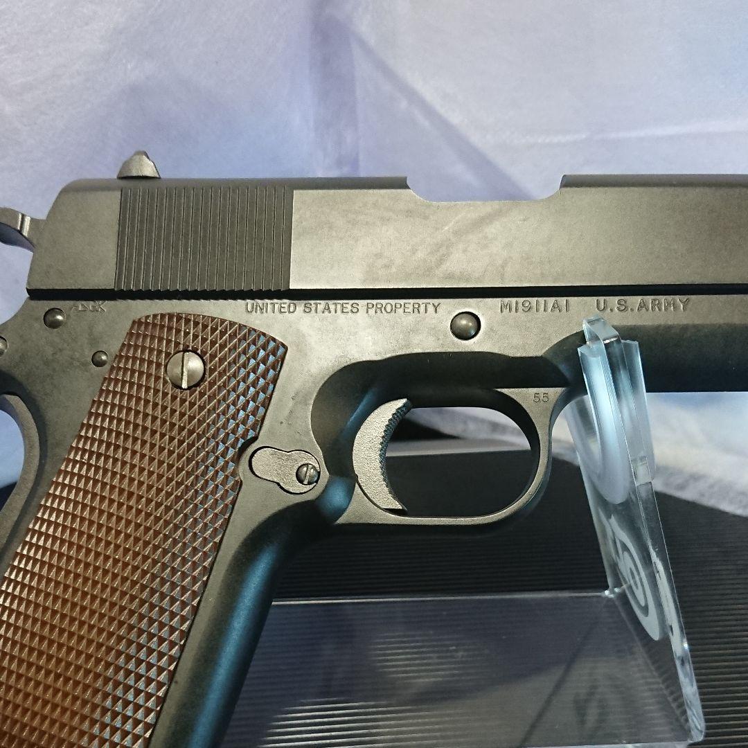 【SR】ウェスタンアームズ M1911A1 ミリタリー カーボンブラックHW