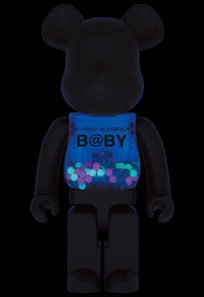 1000％ BE@RBRICK MY FIRST B@BY MATT BLACK