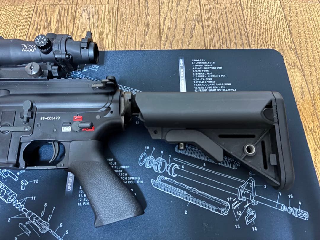 BOLT DEVGRU HK416D 電動ガン フルセット サバゲー