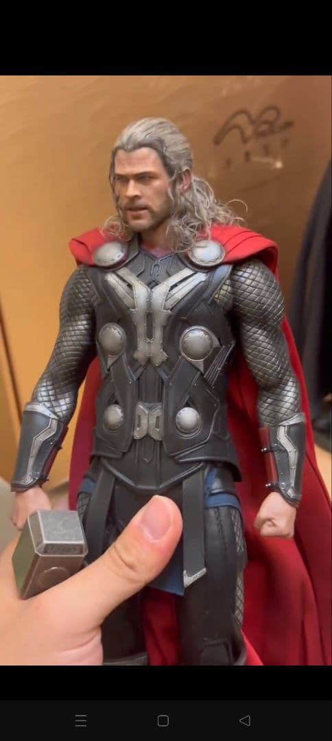 ホットトイズ ソー ダークワールドThor フィギュア カスタマイズ品