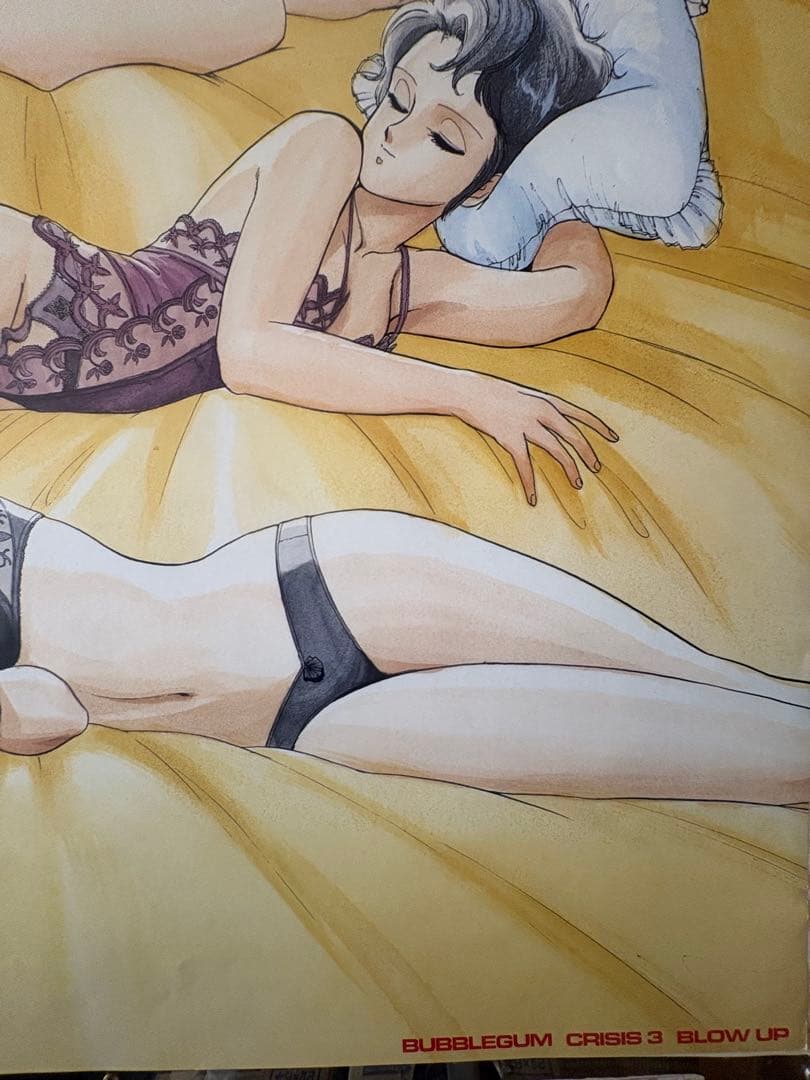 【非売品】バブルガムクライシス3 Silky Doll 特典 B2ポスター