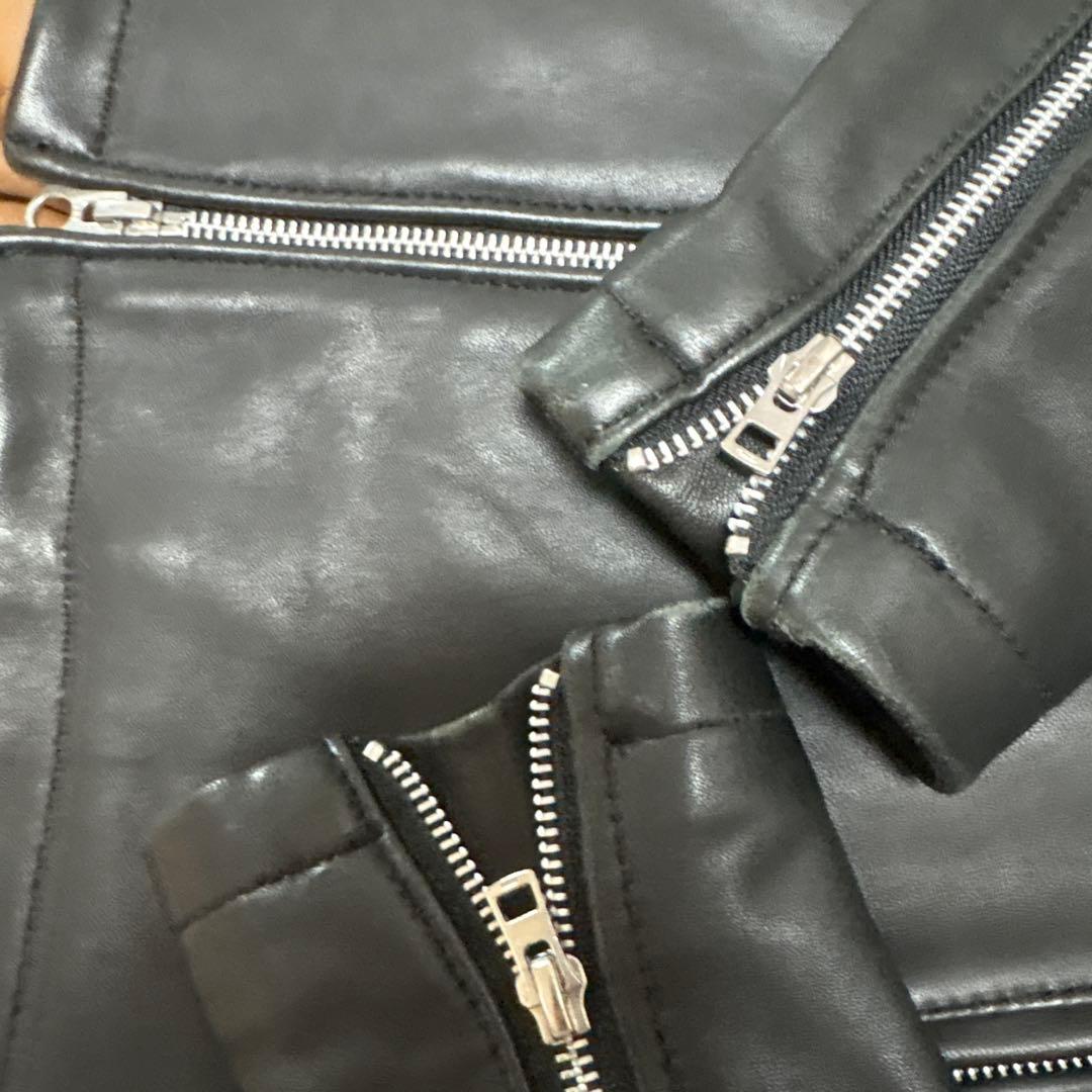 JOURNAL STANDARD シングルライダースジャケットシープスキン