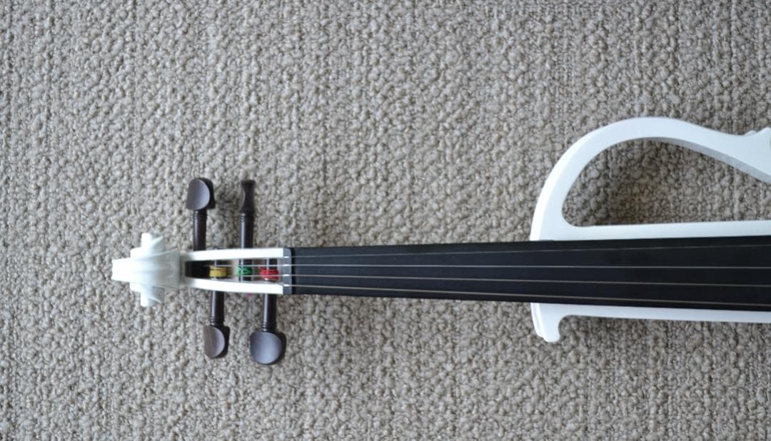 【極美品】サイレント エレキ バイオリン HVPV-30　ヘッドホン付き