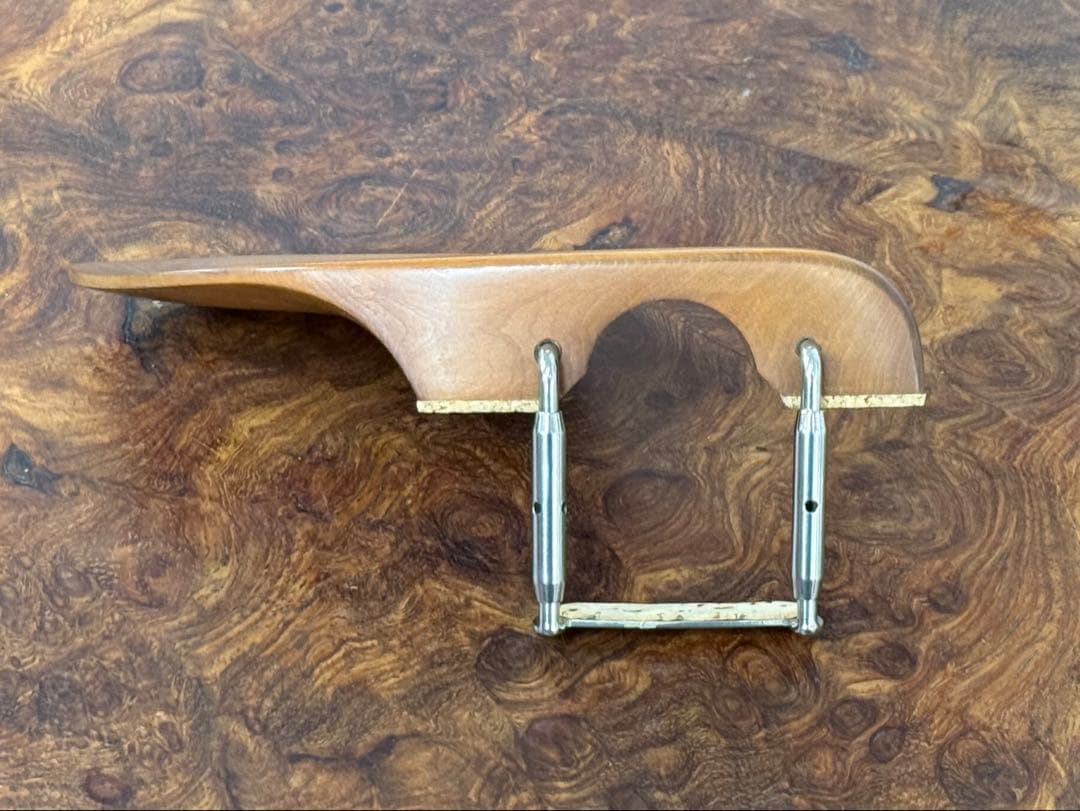 【新品】ドイツTempel工房製 バイオリン用高級あご当て（チタン金具付き）