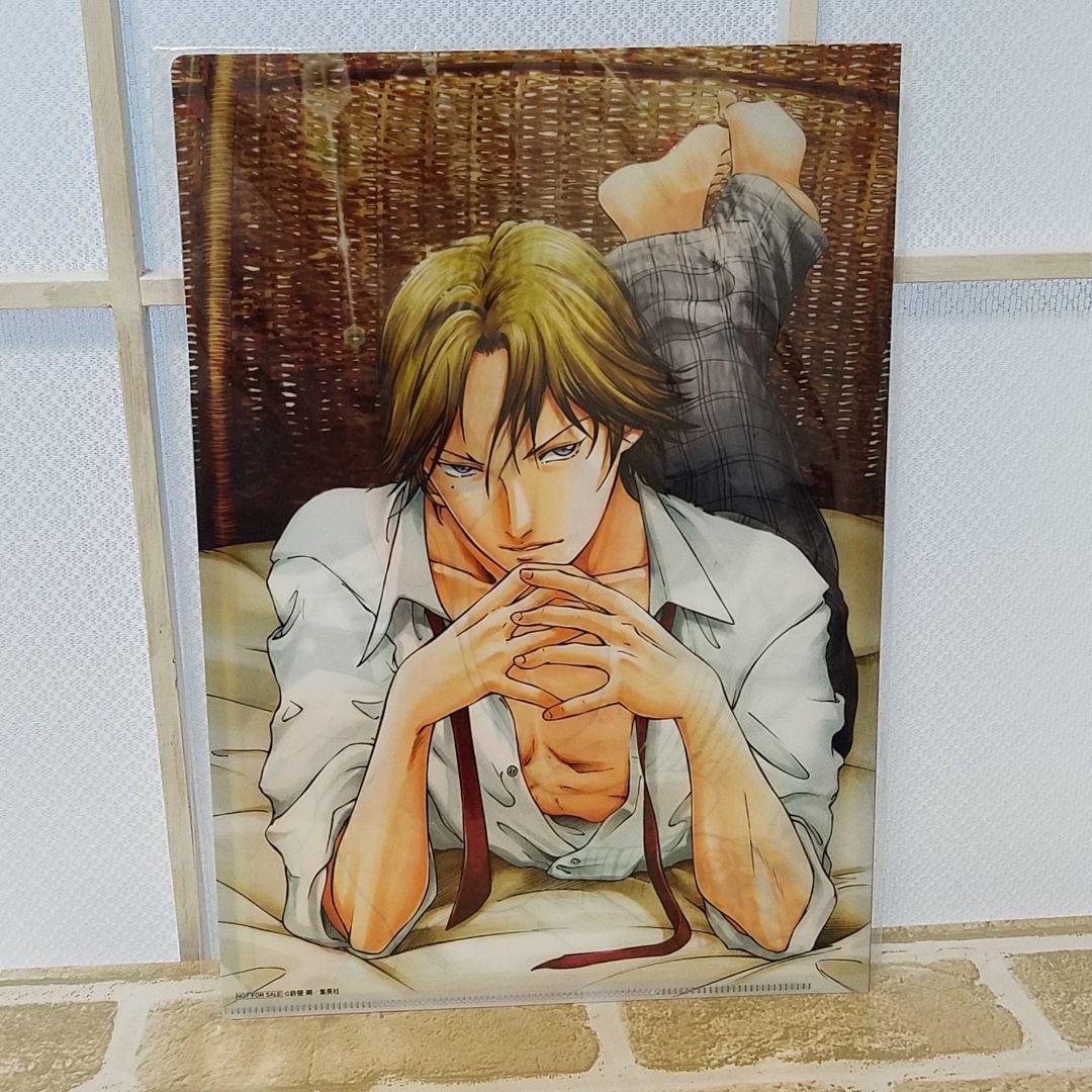 跡部景吾 当選品 クリアファイルと当選品Tシャツセット