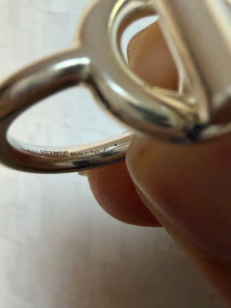 ゆ*様 エルメス エシャペ リング 48号