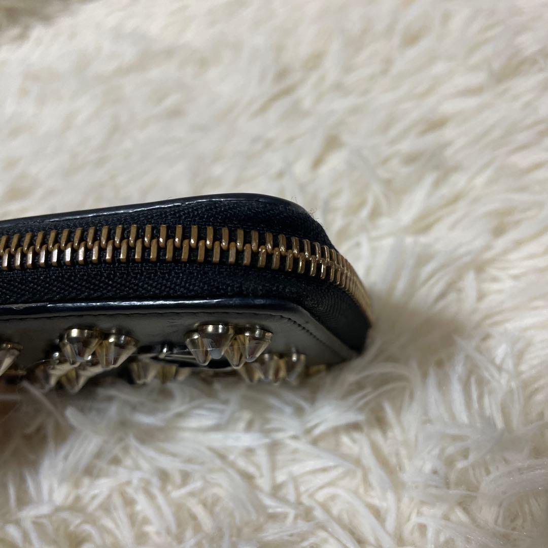 クリスチャンルブタン パネトーネ ミニ財布 ケース スタッズ