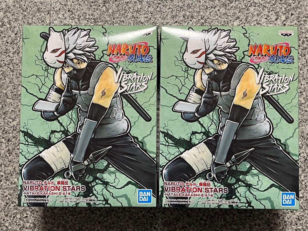 VIBRATION STARS はたけカカシ　II 暗部　 フィギュア　2体