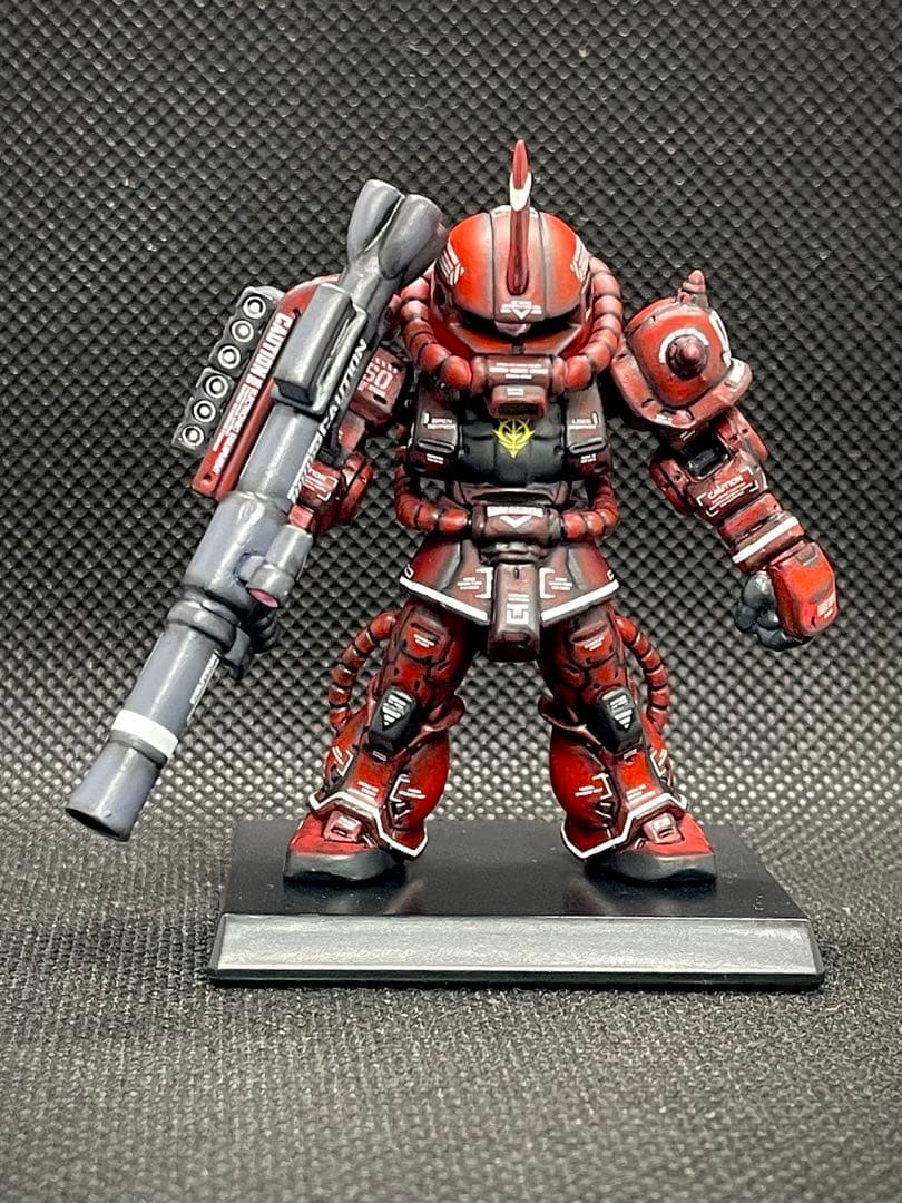 【送料無料】ガンダムコンバージ シャア専用ザクII オリジン版 リペイント