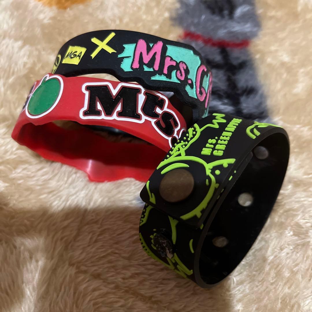 Mrs. GREEN APPLE ラバーバンド 3種 セット