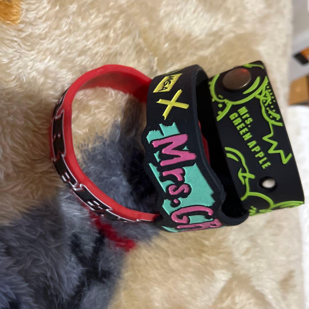 Mrs. GREEN APPLE ラバーバンド 3種 セット