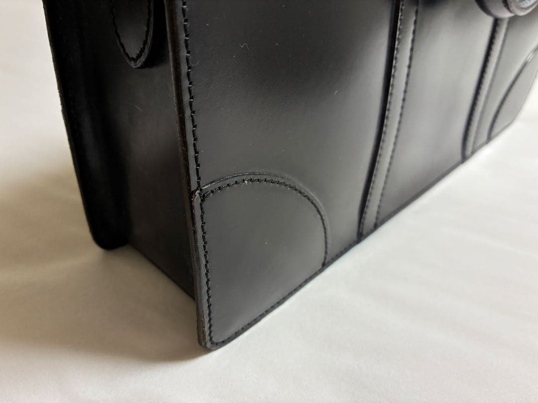 GANZO ブライドルレザー ビジネスバッグ