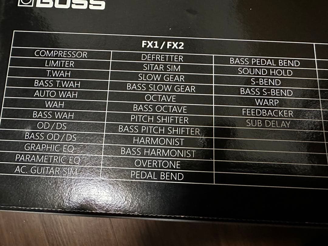 t*a様 BOSS MS-3 マルチエフェクトスイッチャー 箱&説明書付き