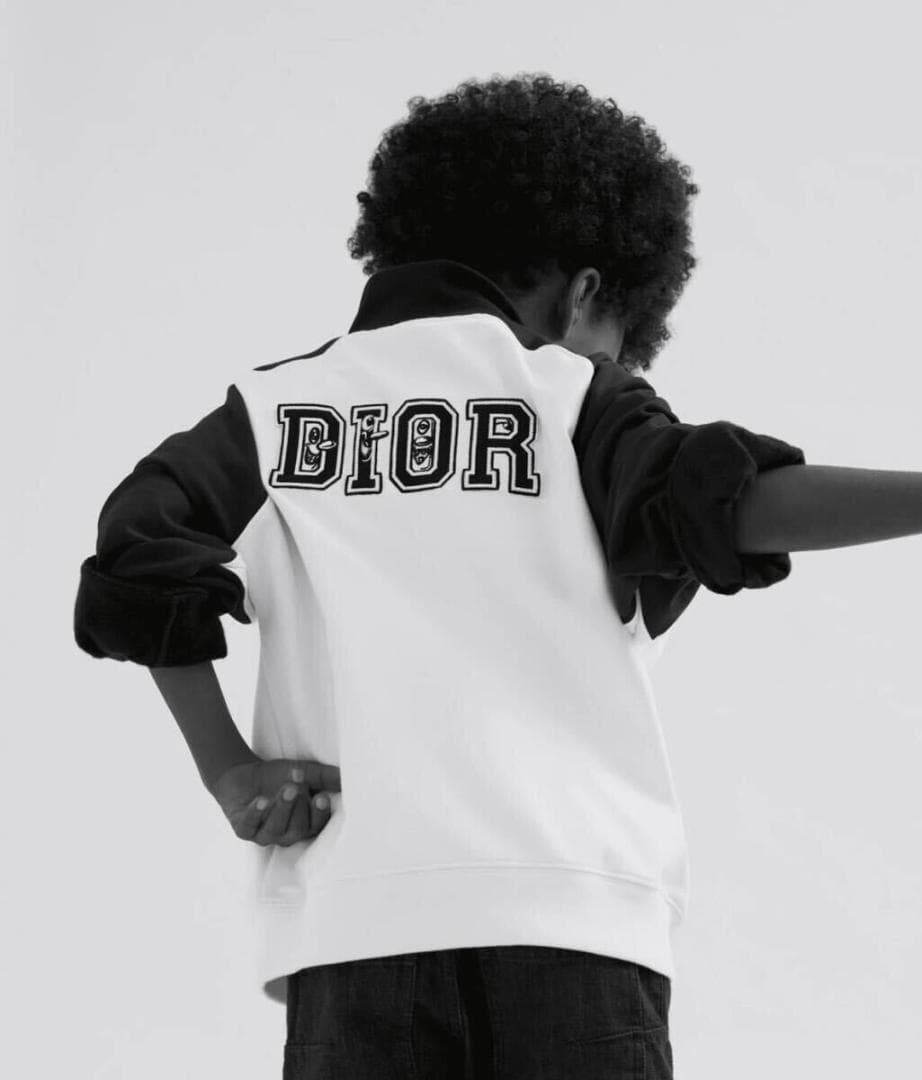 【美品】ディオール キッズ KENNY SCHARF コラボ ジップ スウェット