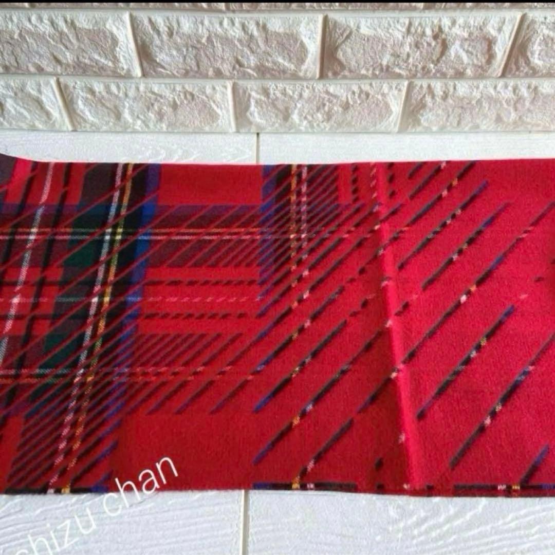 ジョンストンズ カシミヤ マフラー【大判】ダブルフェイス