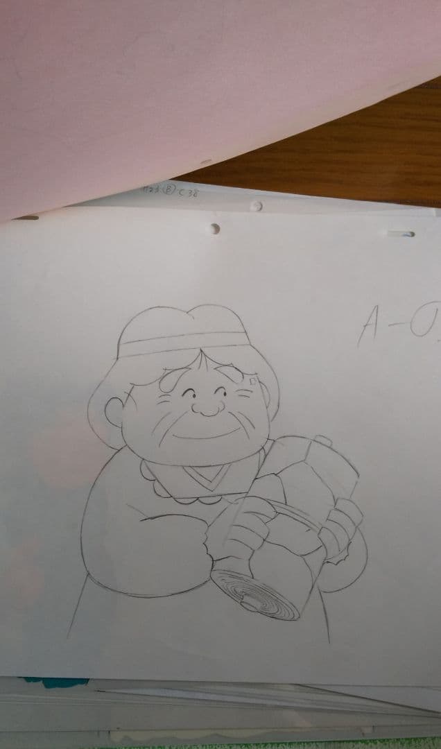 忍たま乱太郎 2000年作画 セル画 下書き 合計約40枚 亜細亜堂