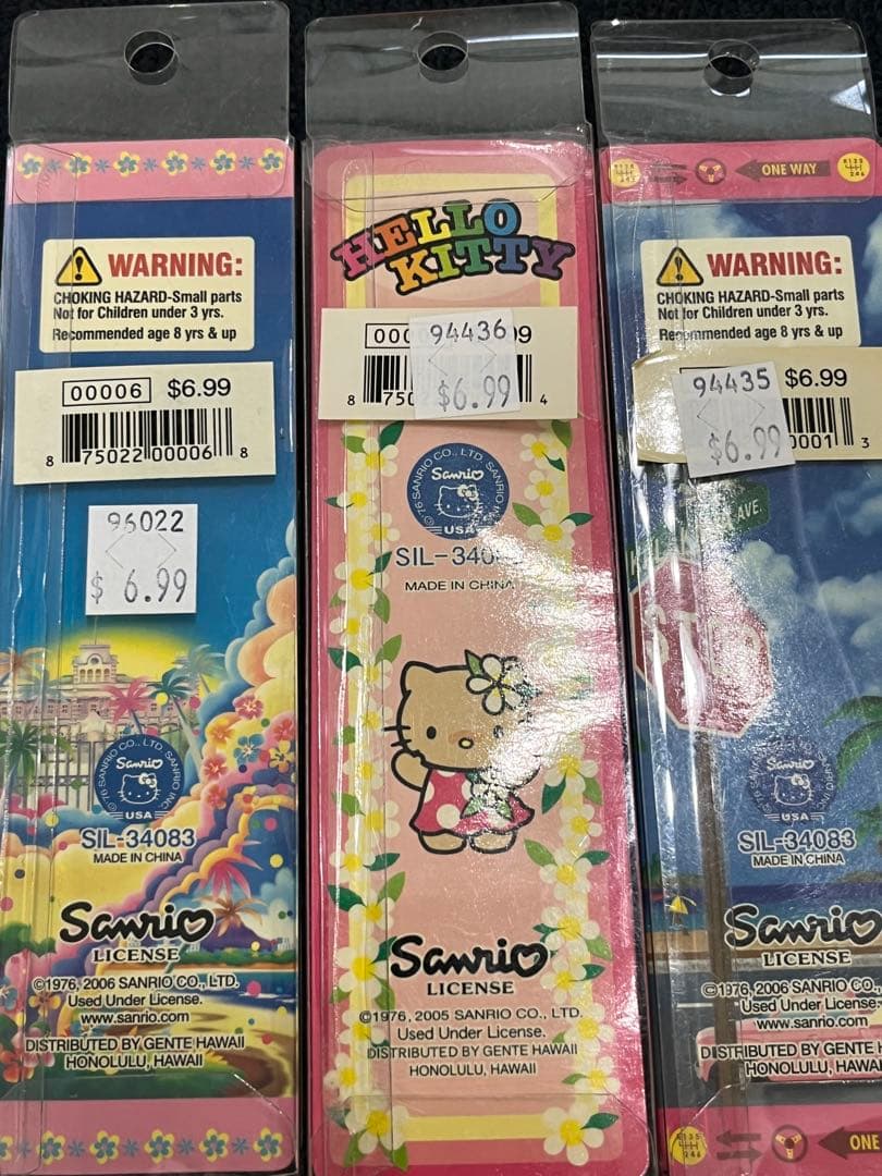 レア 限定 根付け ハローキティ ハワイ ストラップ　日焼けキティ