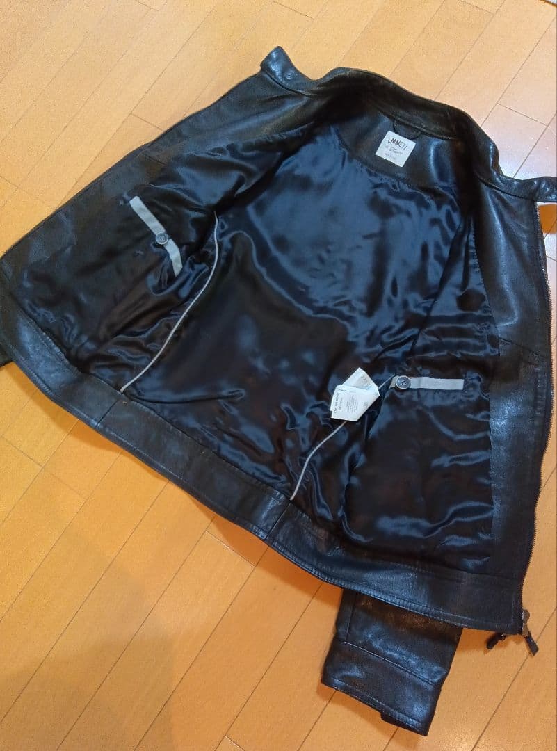 超美品EMMETIエンメティJURIユーリネロ黒ブラック44