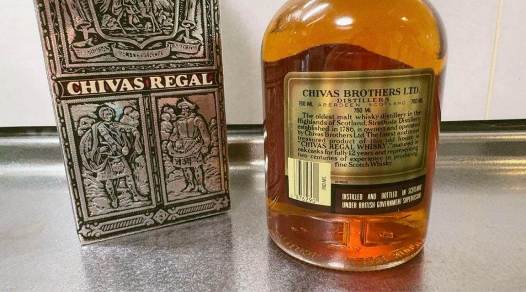 【未開封】シーバスリーガル12年【760ml/古酒】