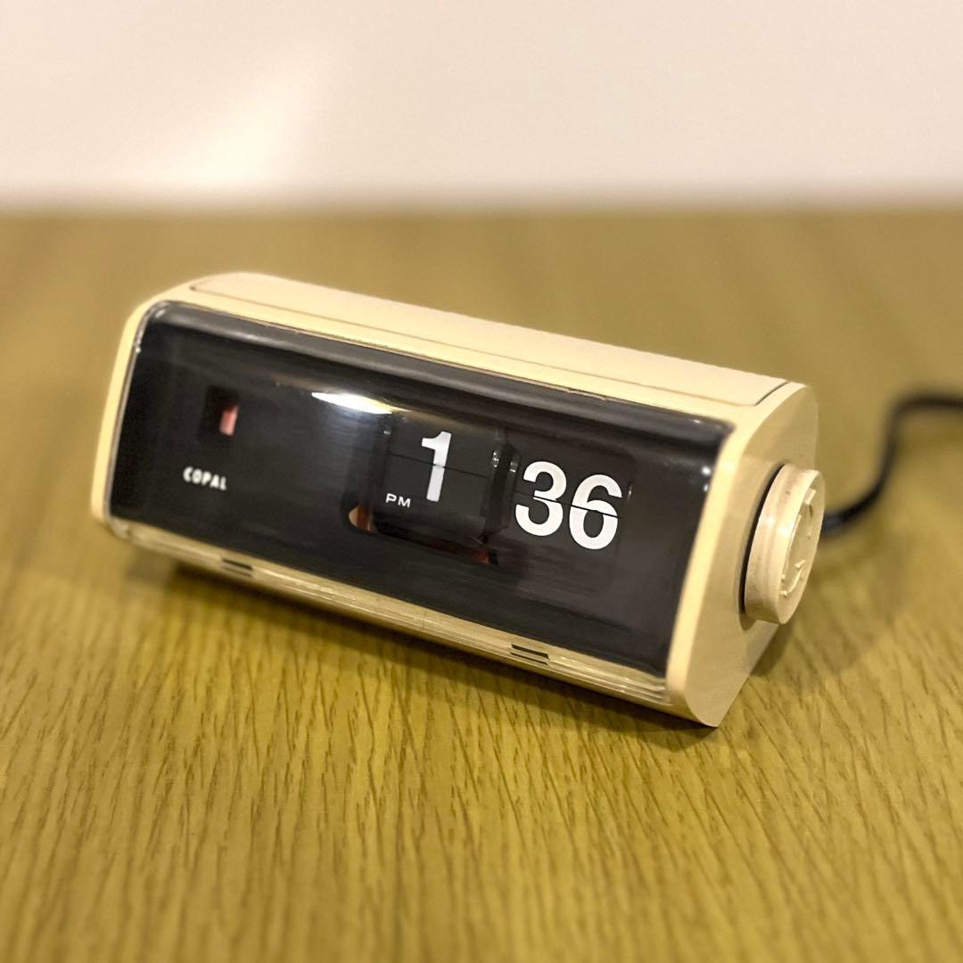 【メンテ済み・動作正常】COPALパタパタ時計 コパル222 ミニ (50Hz)