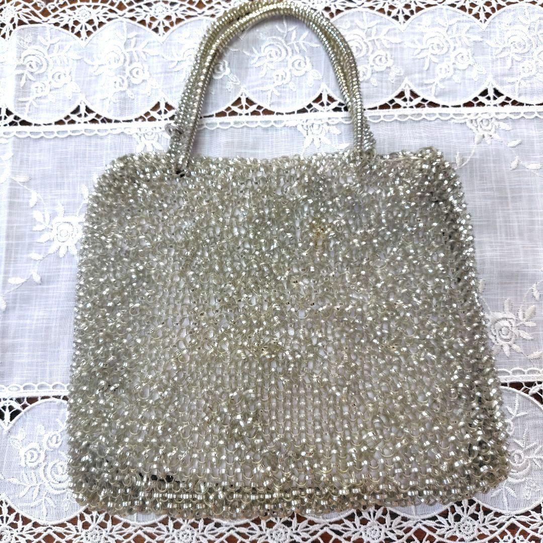 アンテプリマ　ワイヤーバッグミニ　フラワーモチーフ　（チェーン付）