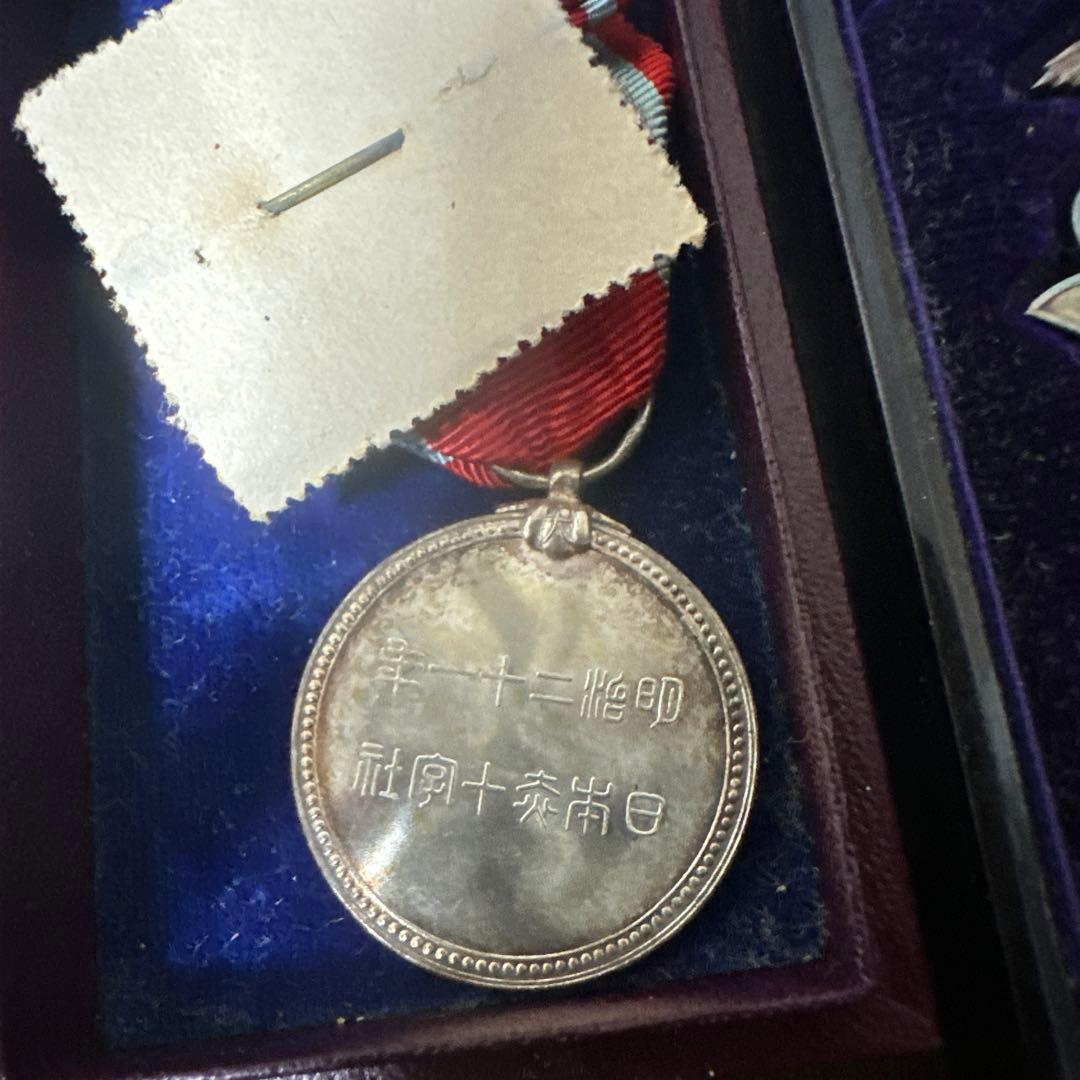 従軍記章　金鵄勲章　勲八等白色桐葉章 日本赤十字社メダル等7点