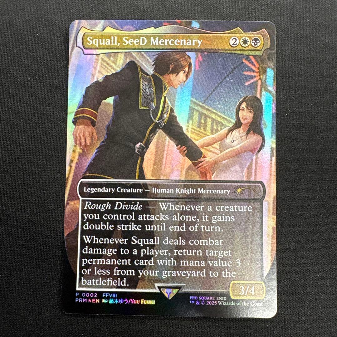 MTG FF SeeDの傭兵、スコール foil プロモ 英
