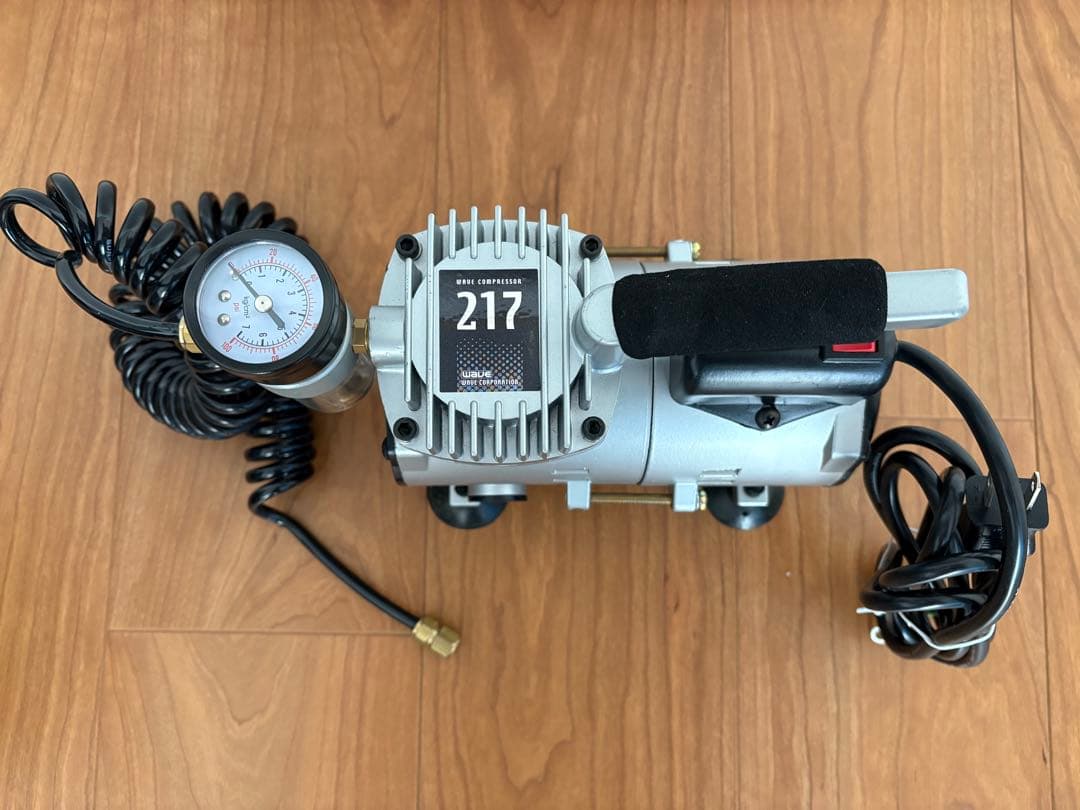 WAVE コンプレッサー217 スーパーエアブラシJr セット