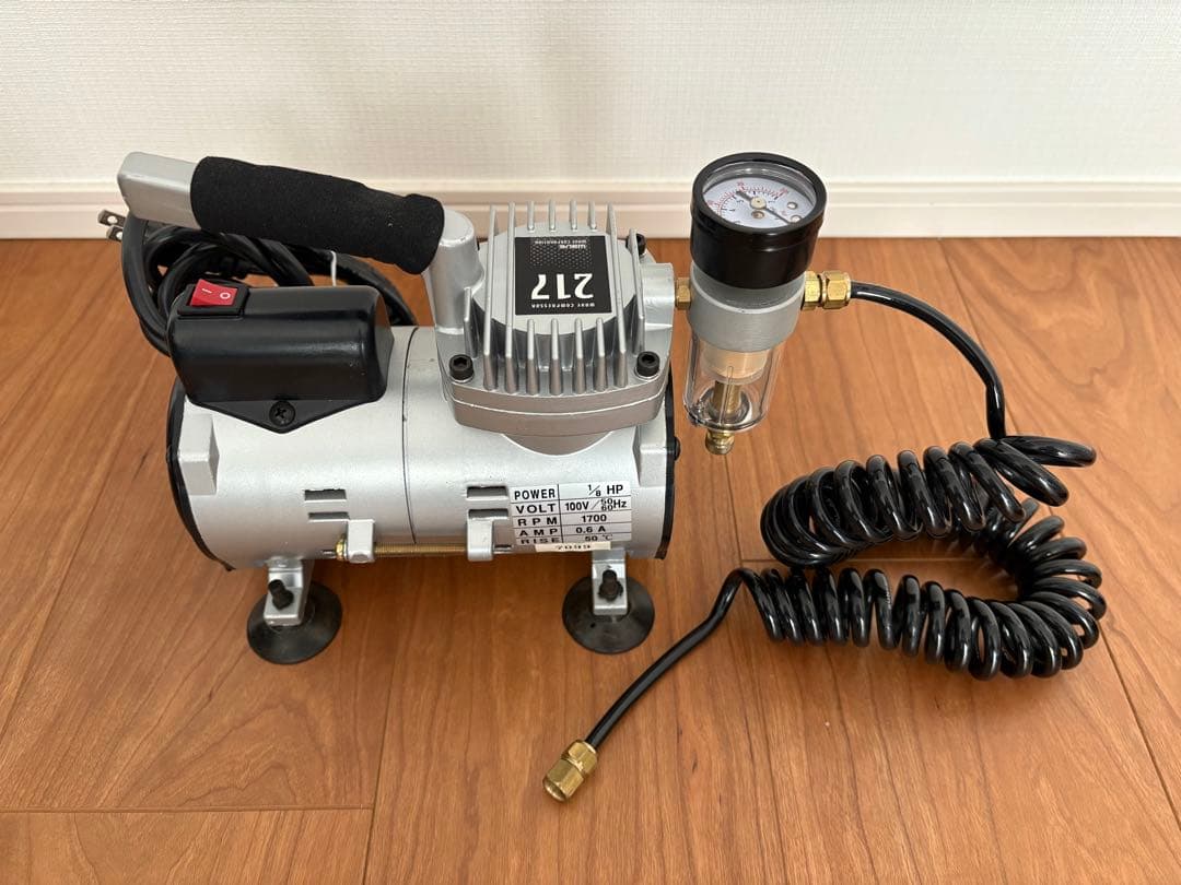 WAVE コンプレッサー217 スーパーエアブラシJr セット