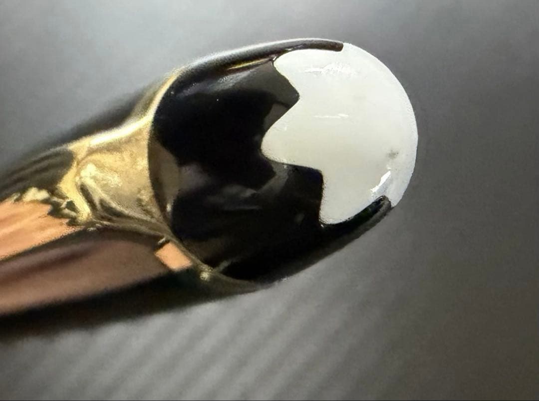 美品 モンブラン マイスターシュテュック 144 ブラック 全金 EF 万年筆