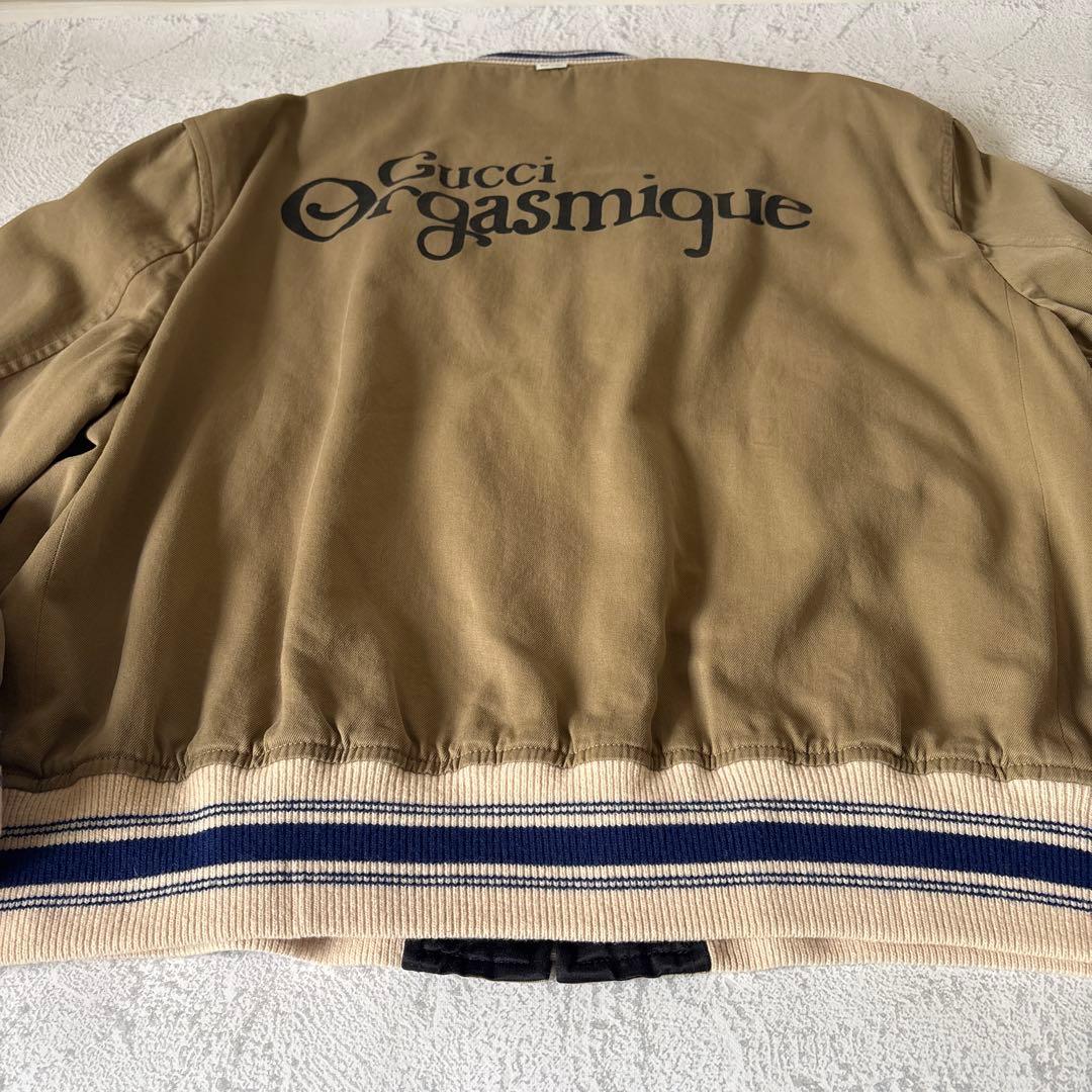 54サイズ：Gucci Orgasmique リバーシブル ボンバージャケット