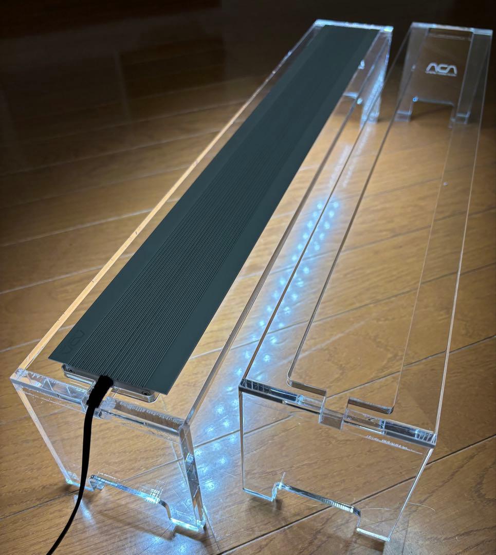 ADA アクアスカイ 601 60cm水槽用 LED照明　アクリルスタンド×２