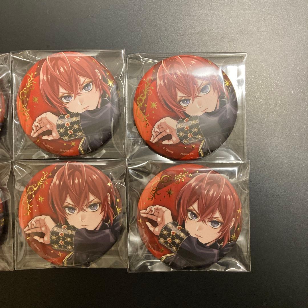 ツイステ ブレイジングジュエル 缶バッジ リドル・ローズハート