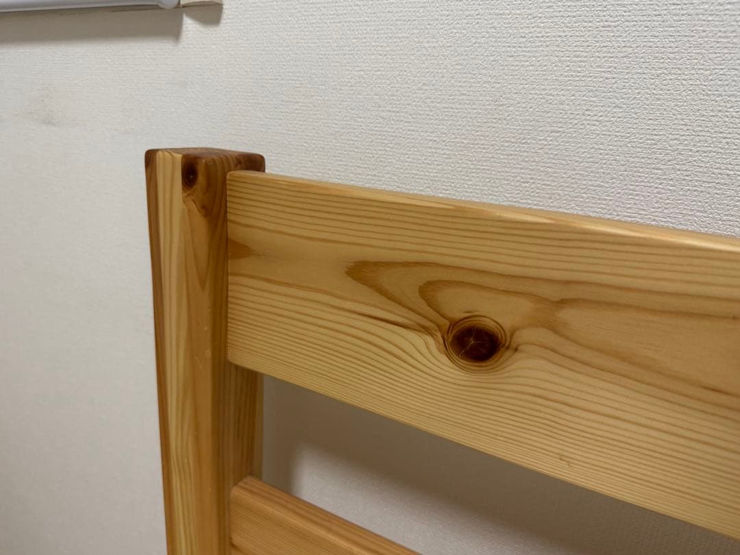 無印良品　バイン材　ベッドフレーム　スモール　木材