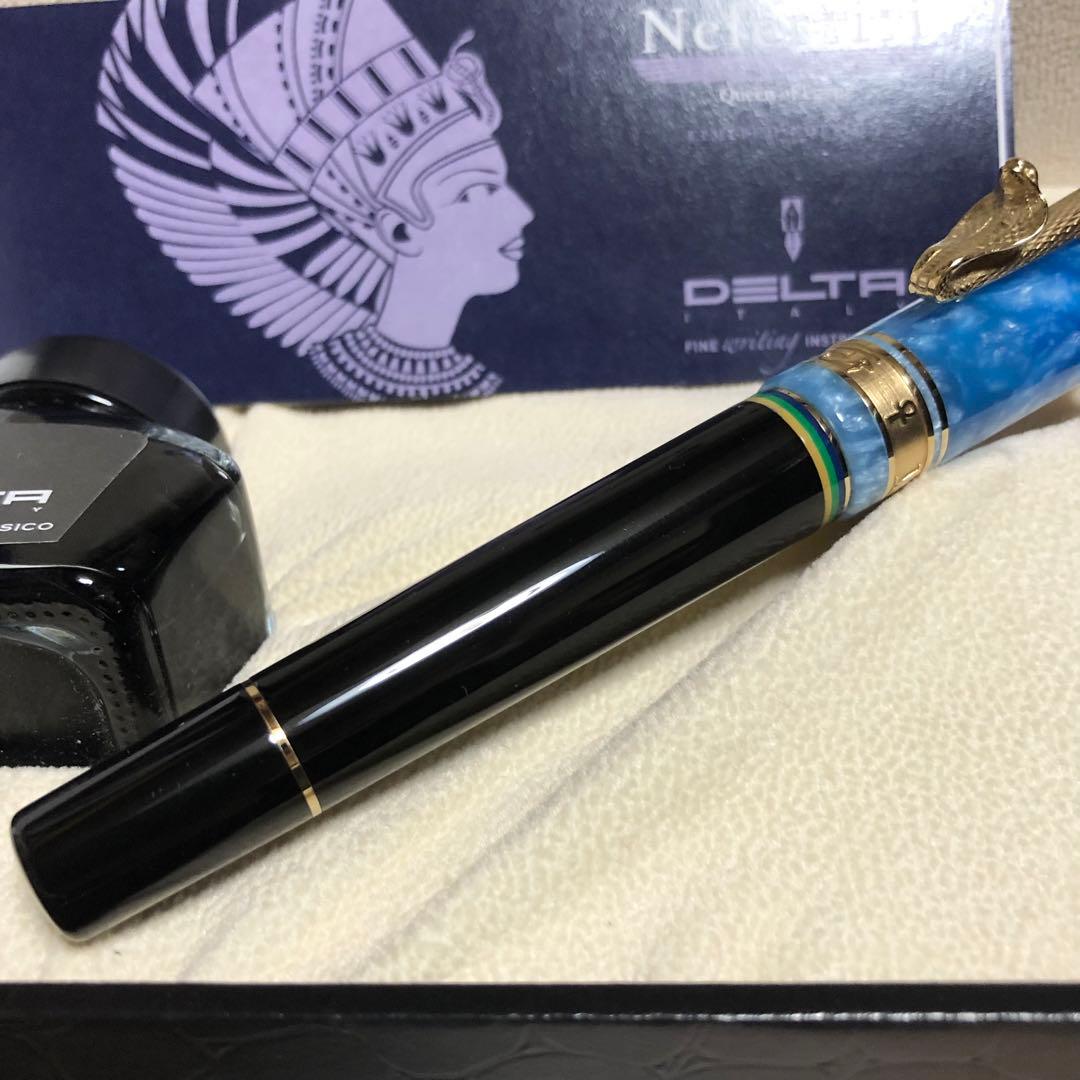 ☆新品 未使用 DELTA デルタ 万年筆 ネフェルティティ ニブF☆