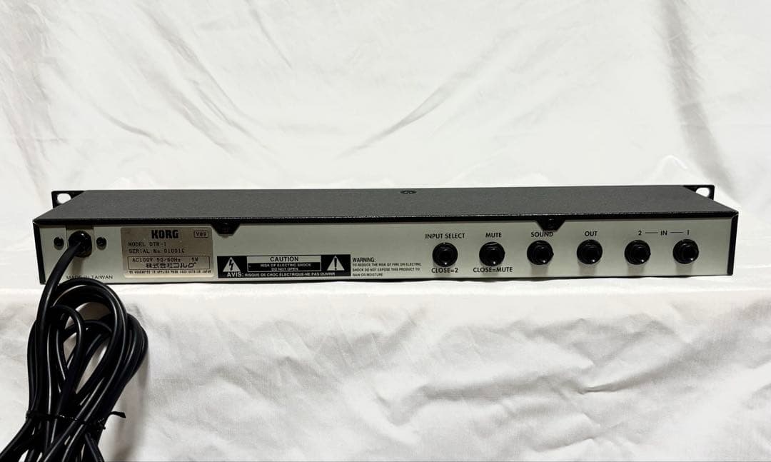 KORG ラック型デジタルチューナー DTR-1