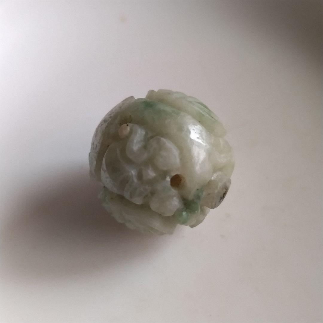 翡翠 彫刻玉 アンティーク